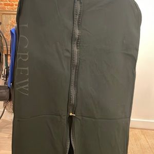 J crew cotton dust traveling carrying bags set of black cotton 13 garment bags